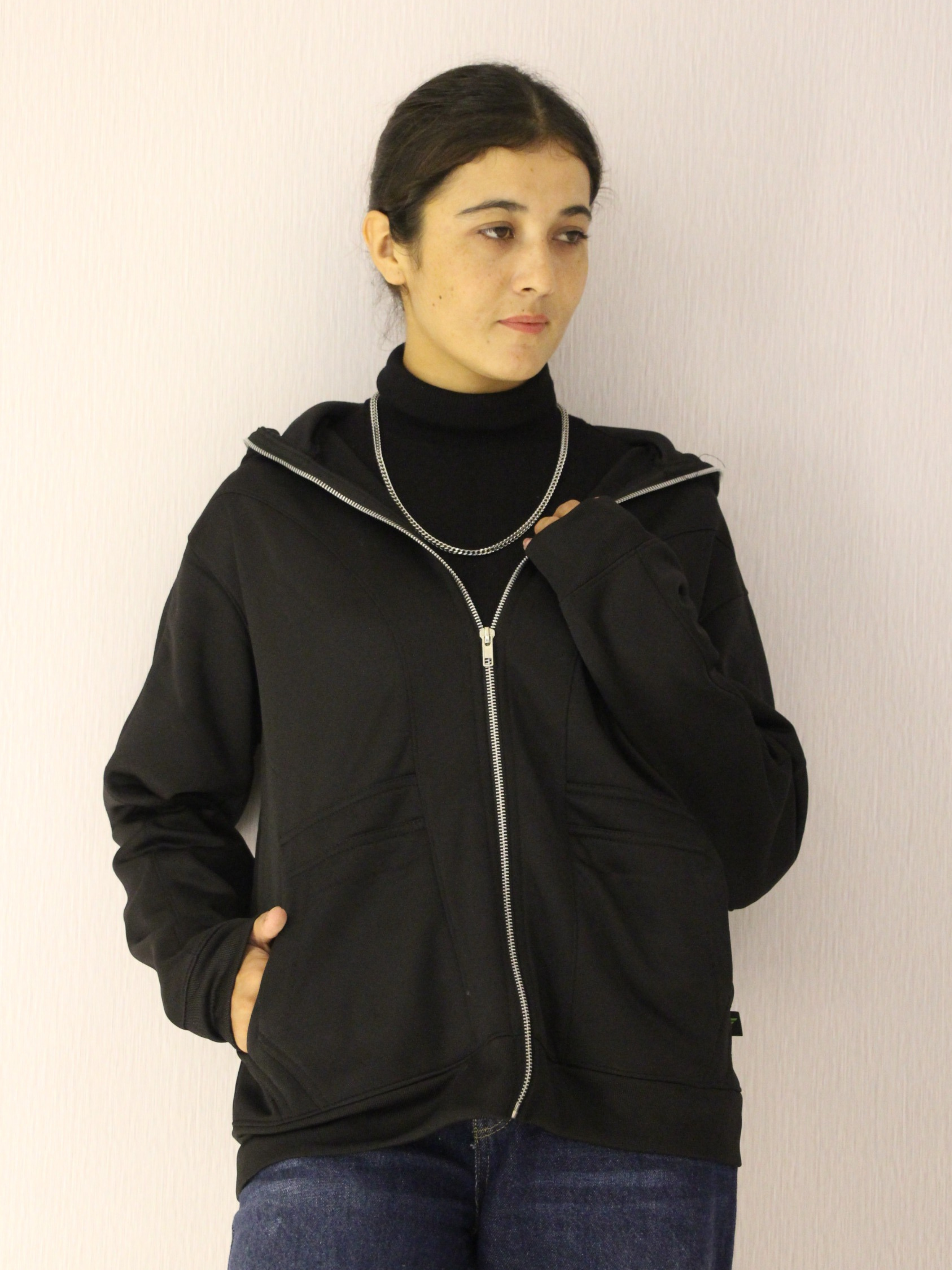 Gen Z Baggy Zipper Hoodie